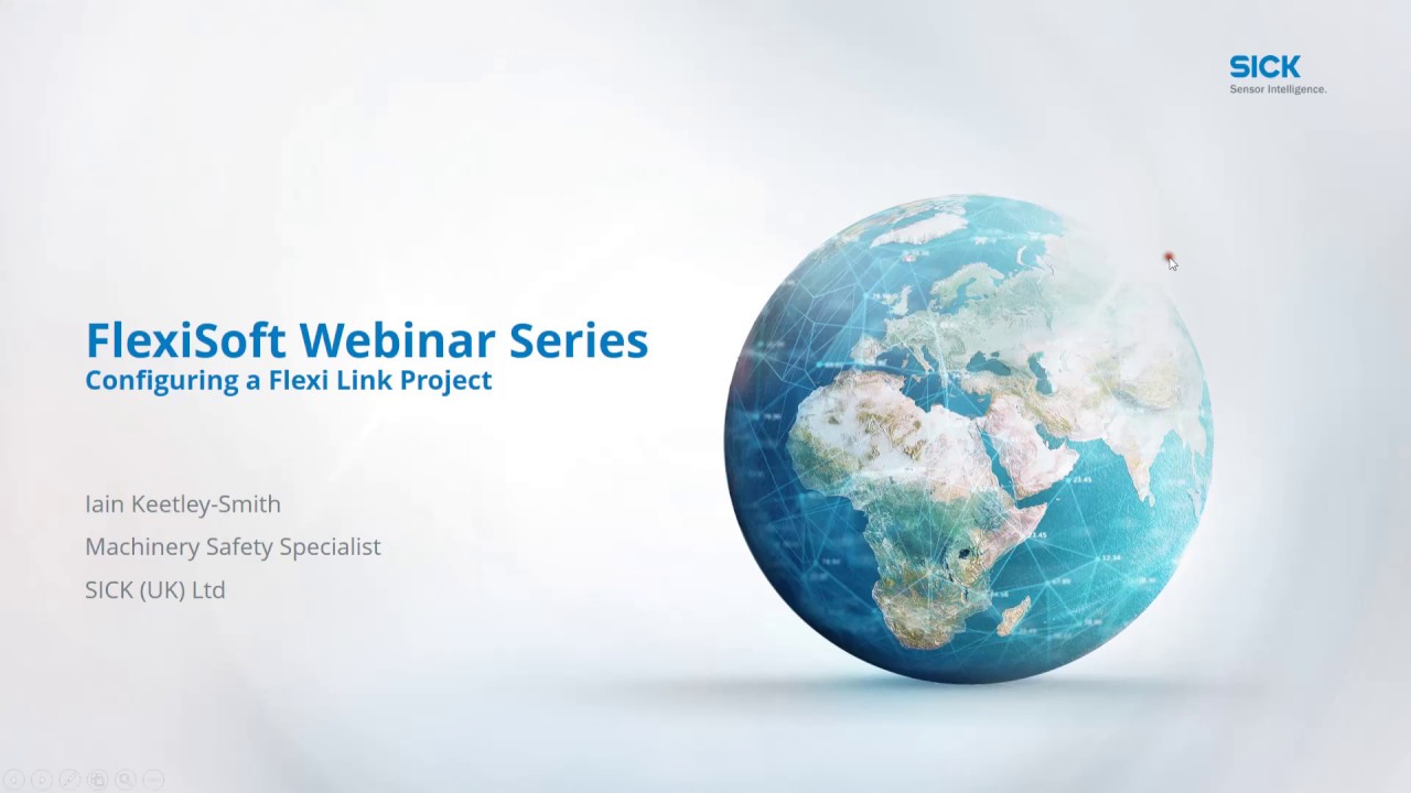 SICK Webinar: Configuring a Flexi Link Project.