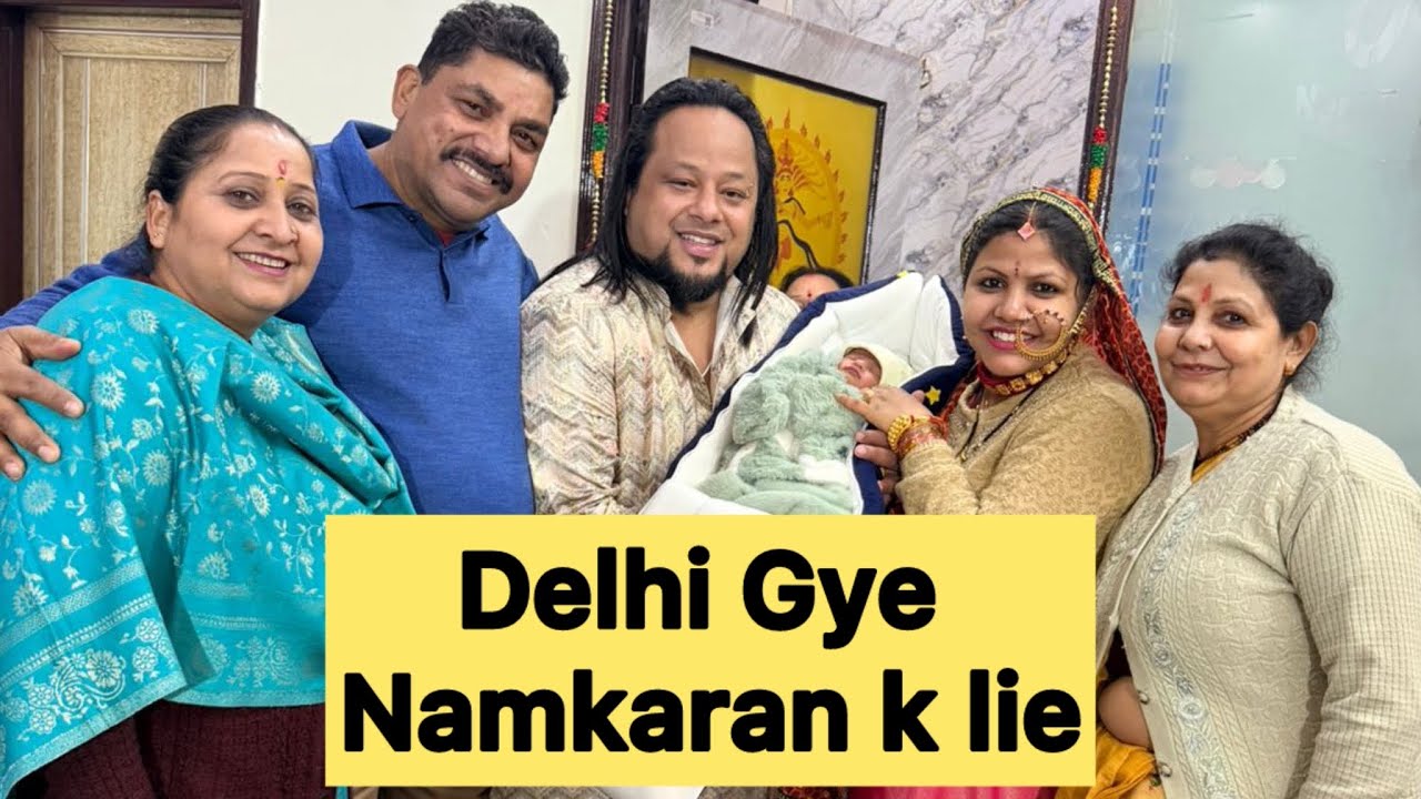 Delhi ki Party 🎉 Namkaran Sankar 🙏