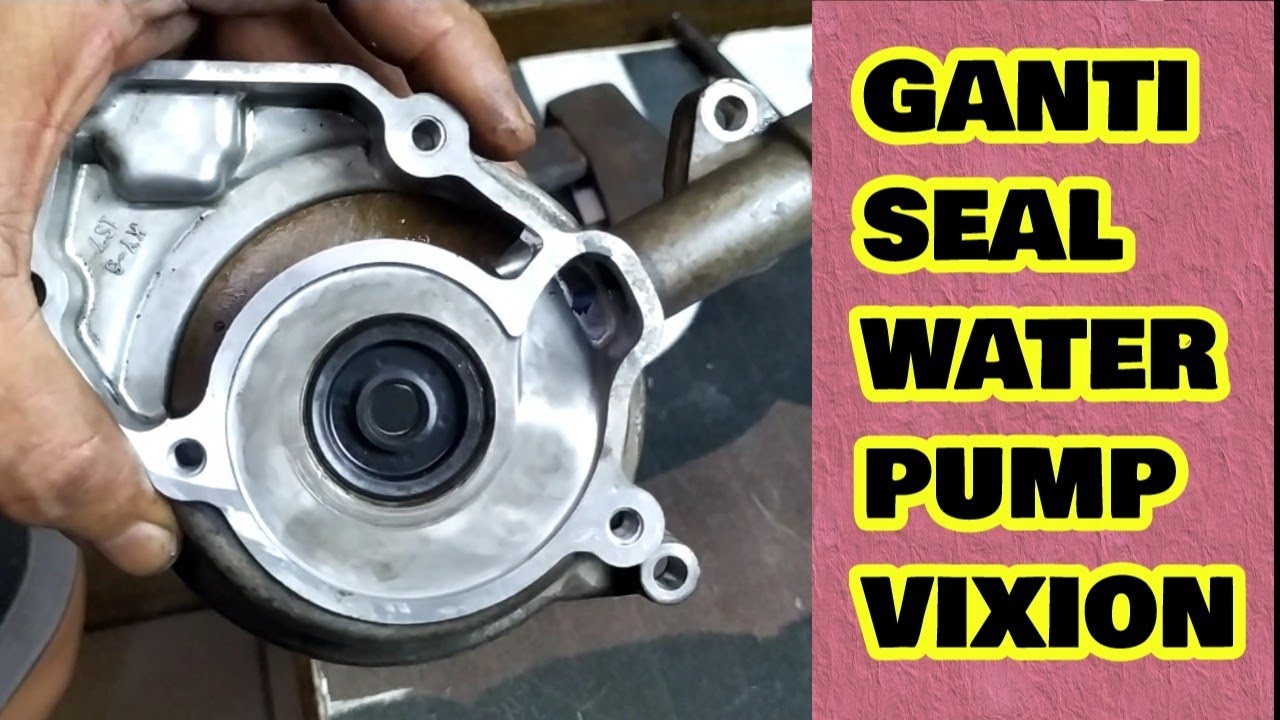 Cara memasang seal water pump vixion || bongkar pasang seal water pump vixion