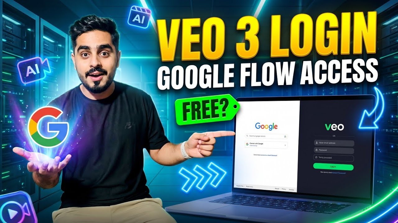 How to Login Veo 3 & Google Flow | Step-by-Step Complete Guide 2026