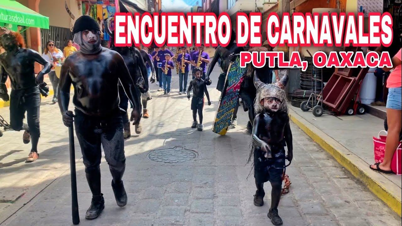 Encuentro de CARNAVALES en Putla Oaxaca / Carnaval Putleco 2024
