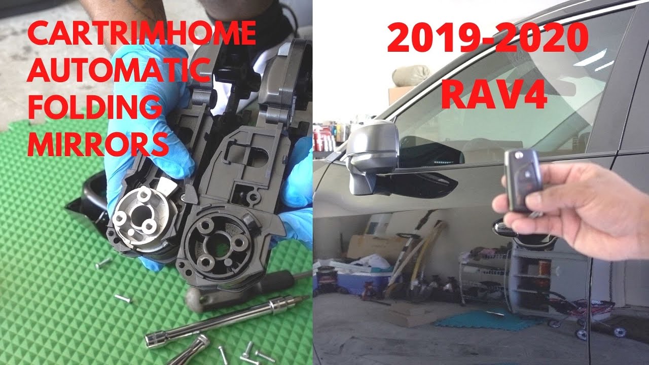 How To Install Automatic Folding Mirros || 2019 2020 RAV4