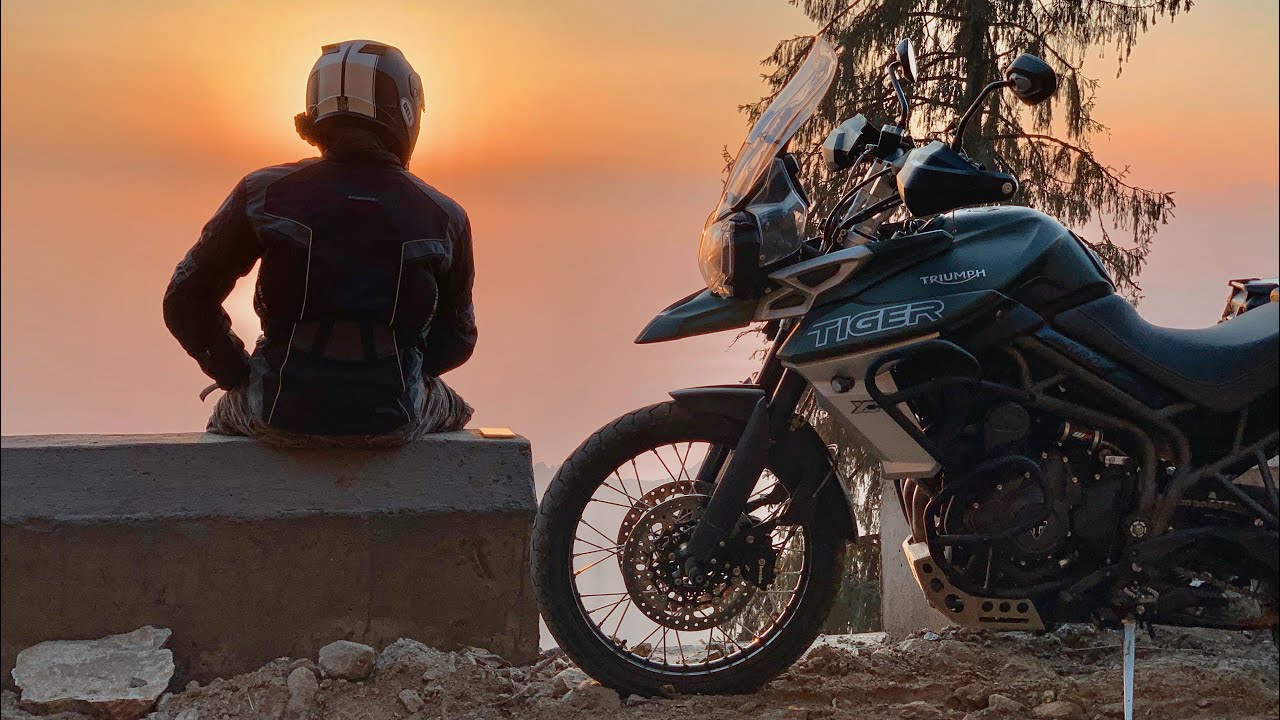 Ride to bir billing with my triumph tiger 800 | Rajvir Jawanda