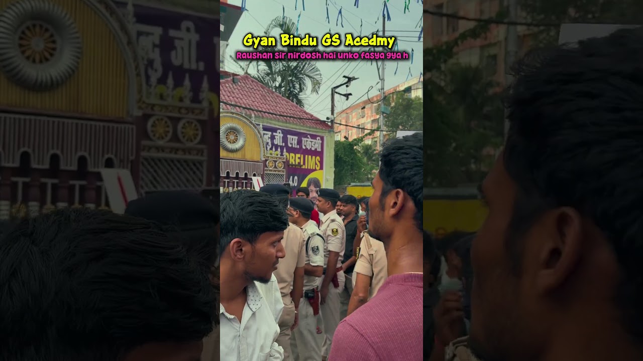 Raushan Anand Sir 🥺🙏 #viral #justice #patna #bihar #protest #gyanbindugsacademy #raushananandsir