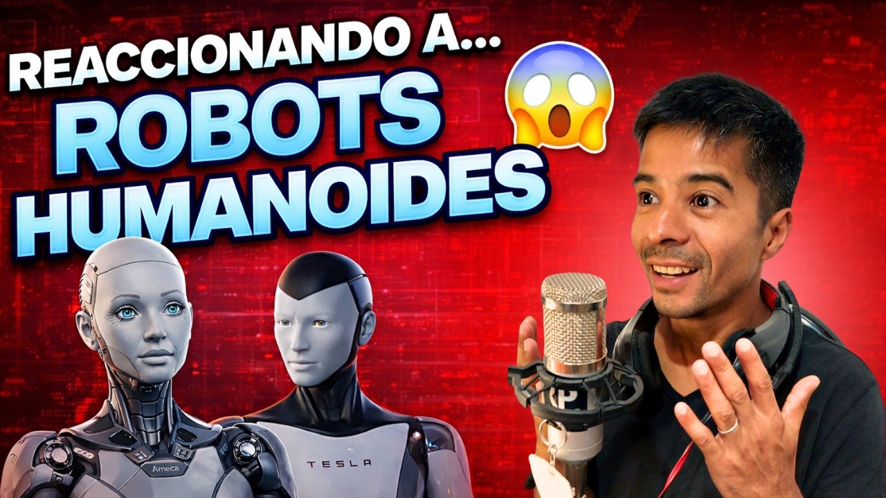Reaccionando a Robots humanoides e IA #live #vivo #robots