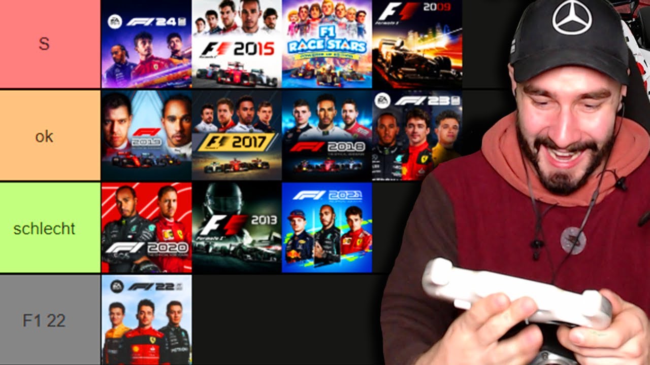 F1 SPIELE RANKEN!