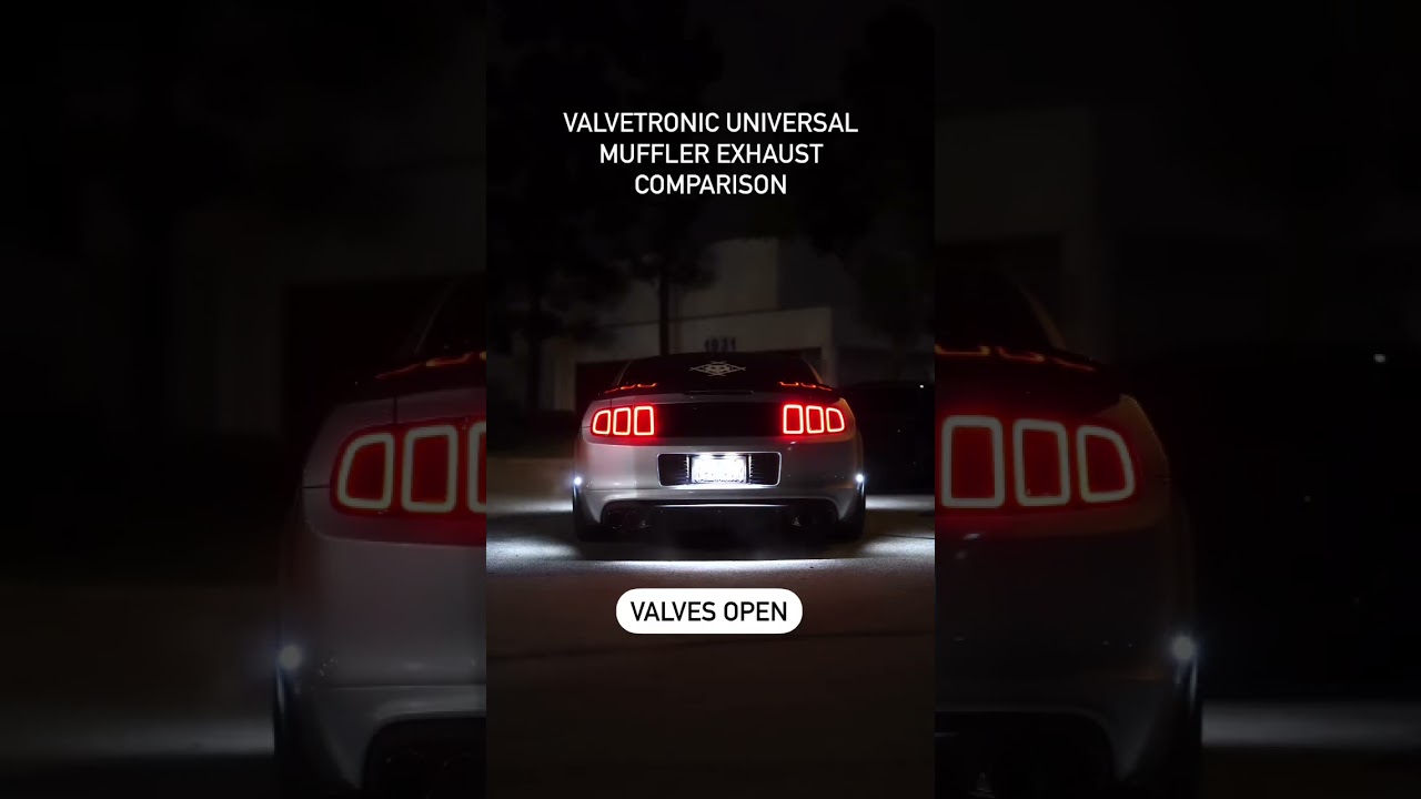 World&rsquo;s Best Sounding Mustang with VALVETRONIC DESIGNS Exhaust #mustang #gt #exhaust #valvetronic