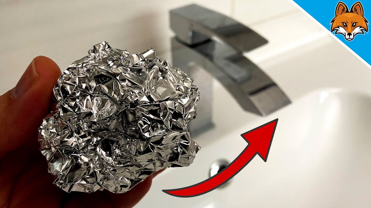 DAMIT hartn&auml;ckige Kalkflecken in SEKUNDEN entfernen OHNE Kraft 💥 (Genialer Trick) ⚡️