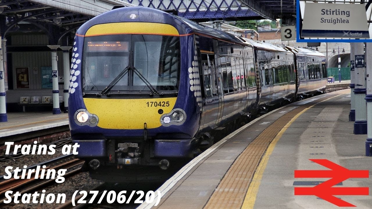 Trains at Stirling Station (27/06/20)