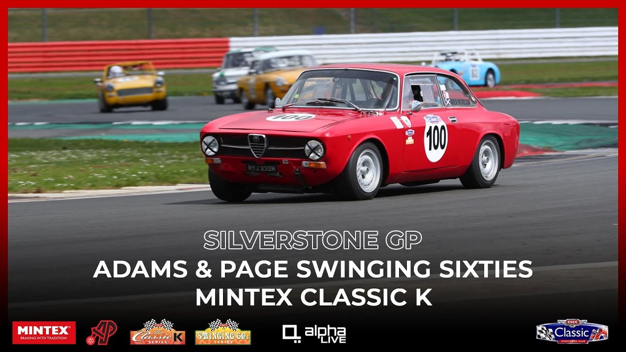 Silverstone GP Oct 2021: CSCC Race 2, Adams & Page Swinging Sixties, Mintex Classic K