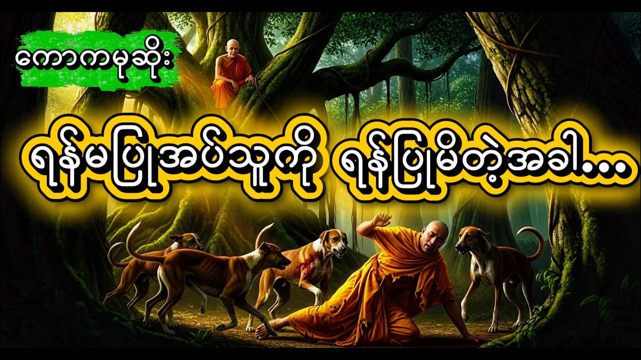 ကောကမုဆိုးဝတ္ထု၊လေညာပစ်တဲ့ ဖုန်မှုန့်လို ကိုယ့်ဆီပြန်လာမယ့် ဝဋ်ကြွေး#ဓမ္မသင်ခန်းစာ၊ARAHANT