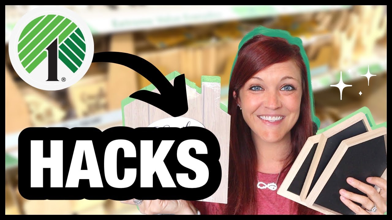 🤯YOU WON'T BELIEVE WHAT I MADE USING DOLLAR TREE HOUSES | DOLLAR TREE HOUSE HACKS