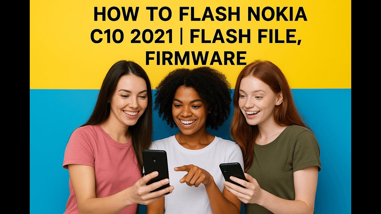 How to flash Nokia C10 2021 | flash file, firmware