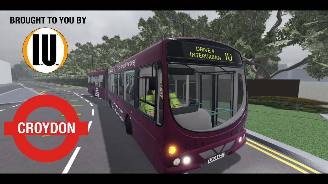 Driving the Wright Fusion B7LA in Roblox Croydon! | Route 264 West Croydon → Mitcham Common