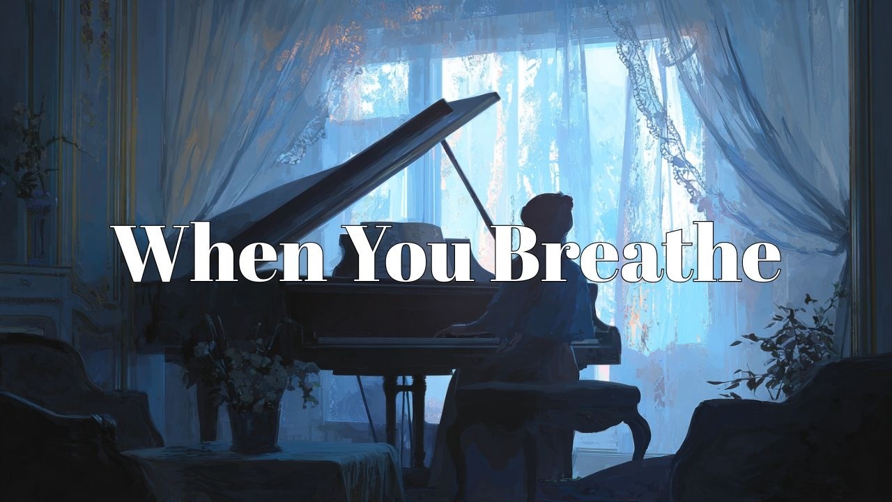 Sometimes love isn’t loud… it’s just the sound of someone breathing beside you.”