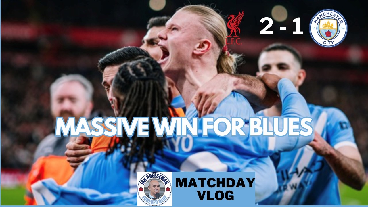 Liverpool 1-2 Man City | Matchday vlog | Massive win for Blues 