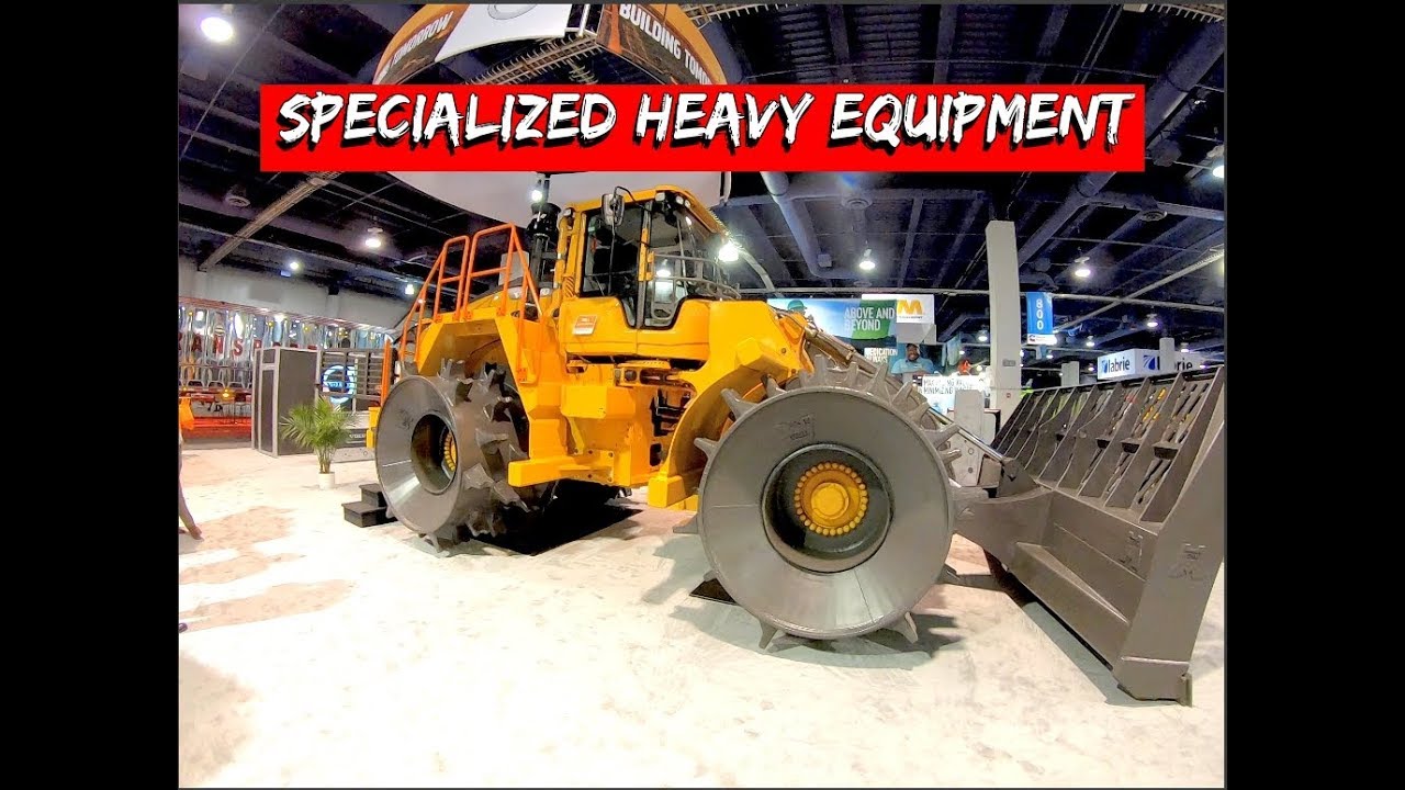 A Look at Specialized Heavy equipment for Waste handling-loaders, excavators, & garbage trucks