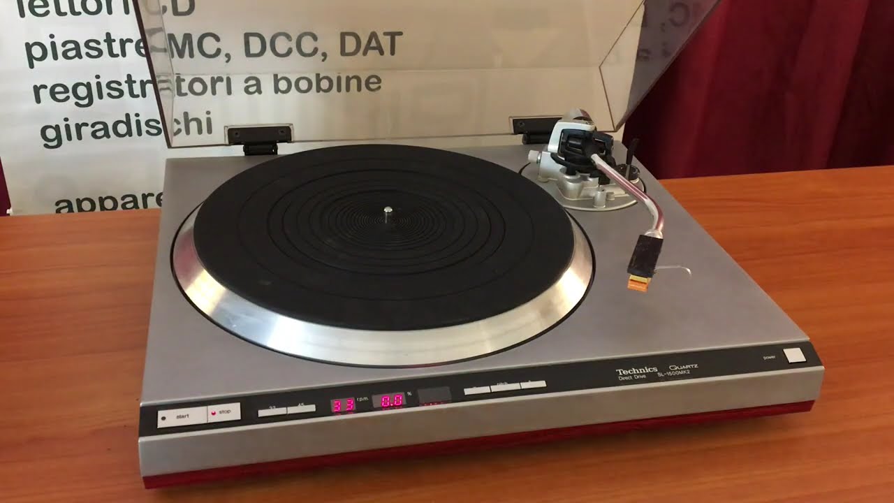 Technics SL 1500 MKII - giradischi a trazione diretta - usato vintage in vendita