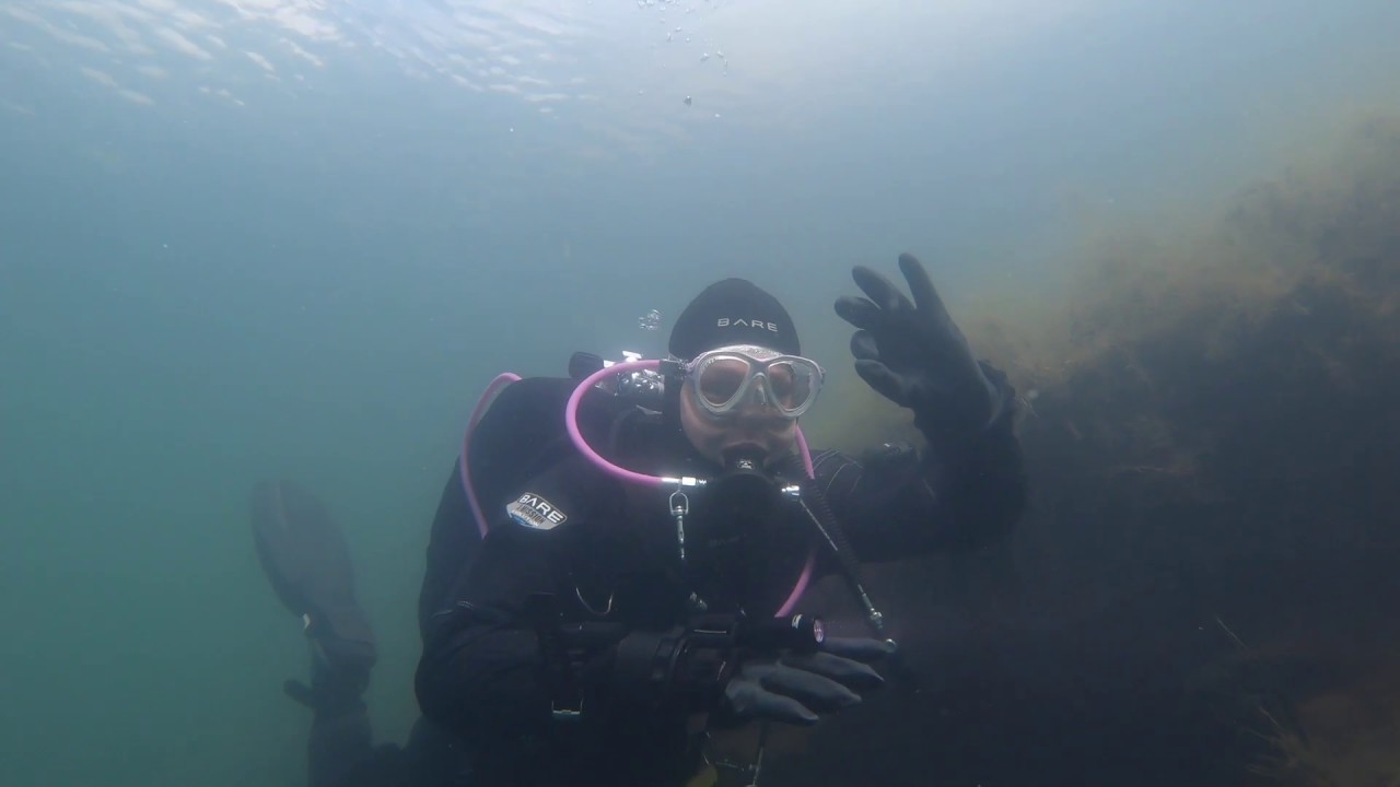 Nice scuba diving at 