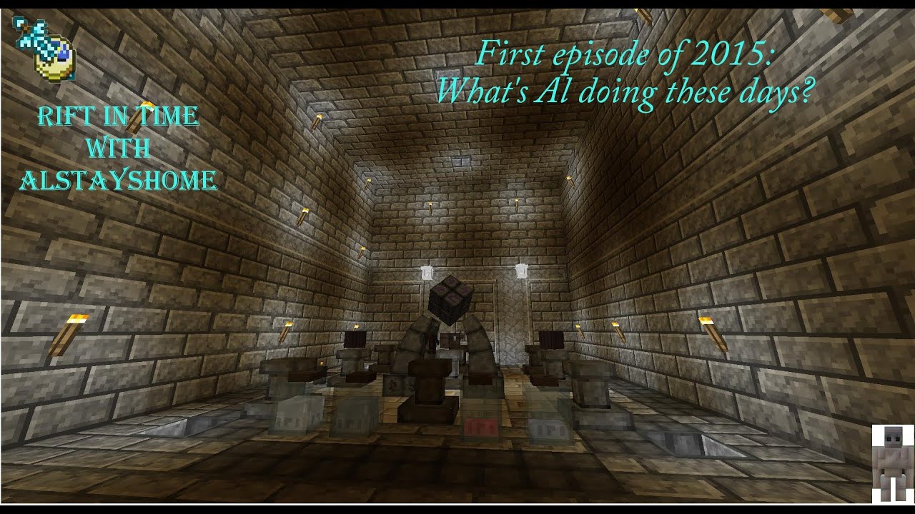 [14] Minecraft Solitary Craft Rift in Time Inverted tower tour.