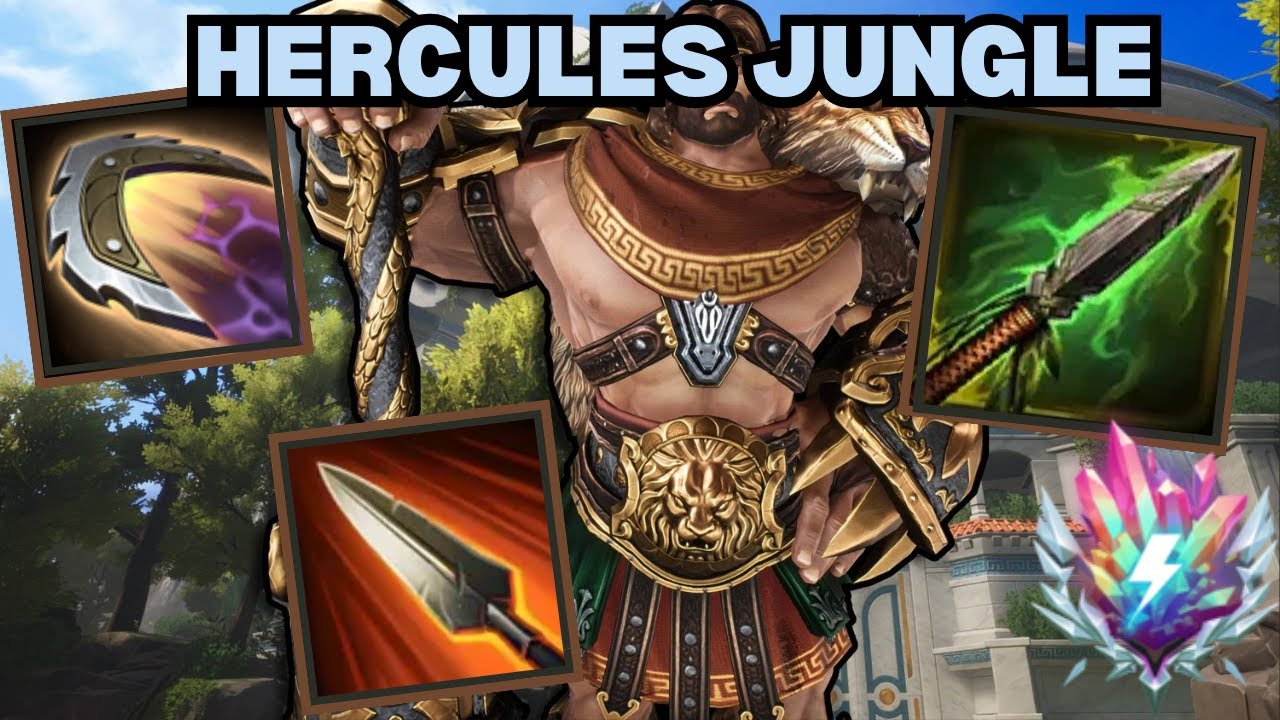 THE BOULDER!! - Jungle Hercules Deity Smite 2 Gameplay