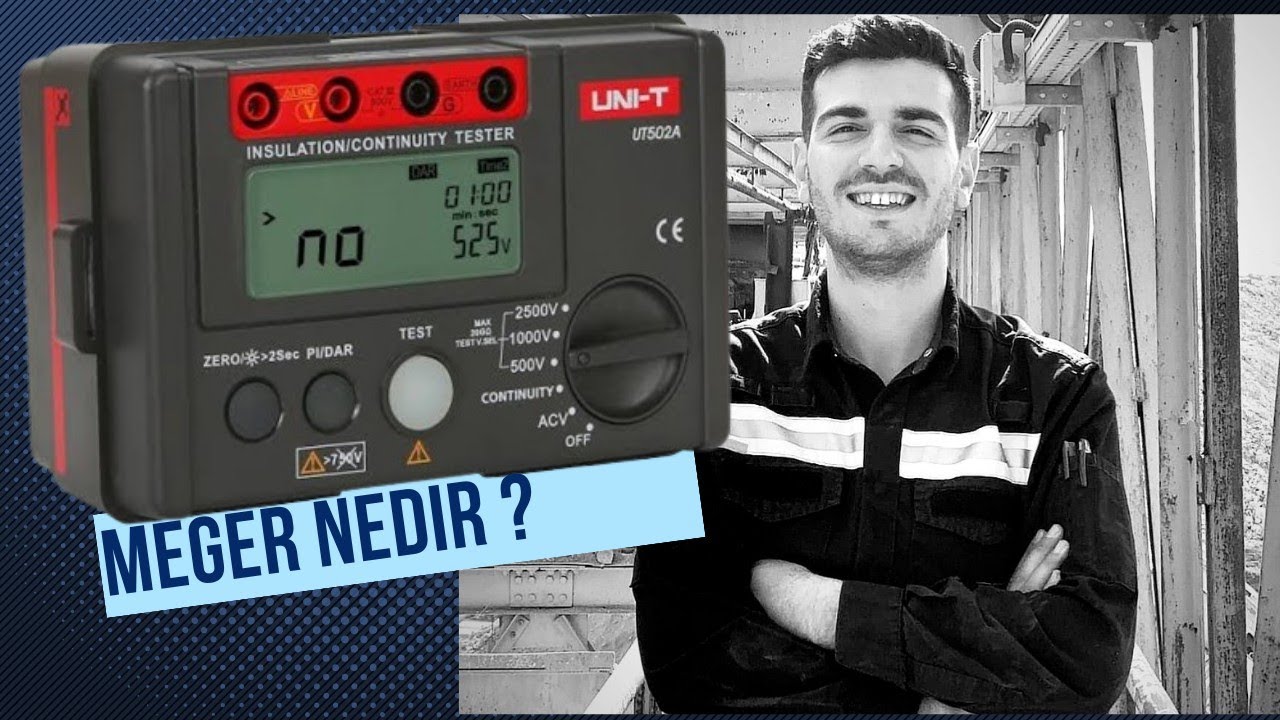 UNIT-UT502A MEGER CİHAZI NASIL KULLANILIR | MEGER CİHAZİ NEDİR | HOW TO WORKING UNİT UT502