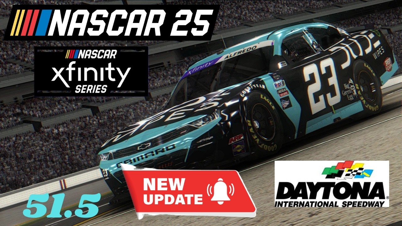 NASCAR 25 (Updated) Setup Xfinity Daytona (51.50
