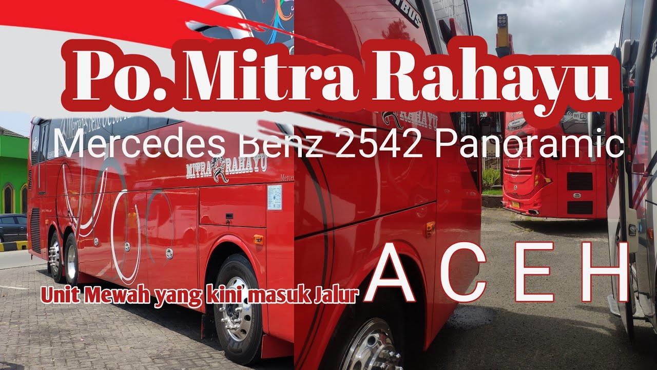 PO MITRA RAHAYU Bus Pariwisata ( 2542 Tronton - JB2 SHD Panoramic ) #Buspariwisata #MitraRahayu