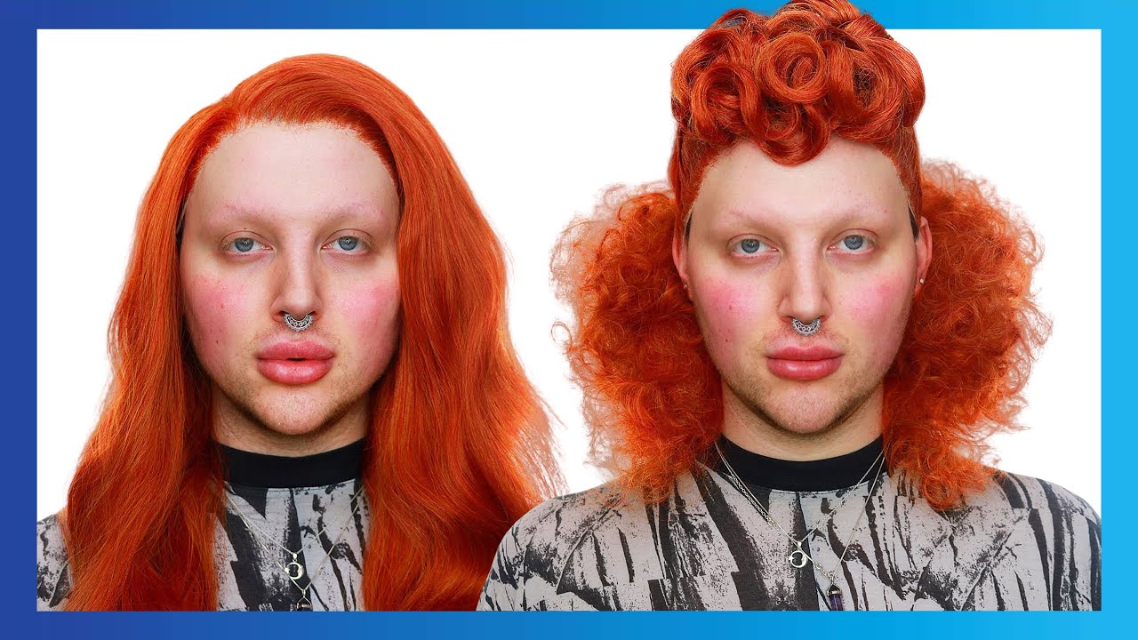 VINTAGE POODLE WIG STYLING TUTORIAL || Ellis Atlantis