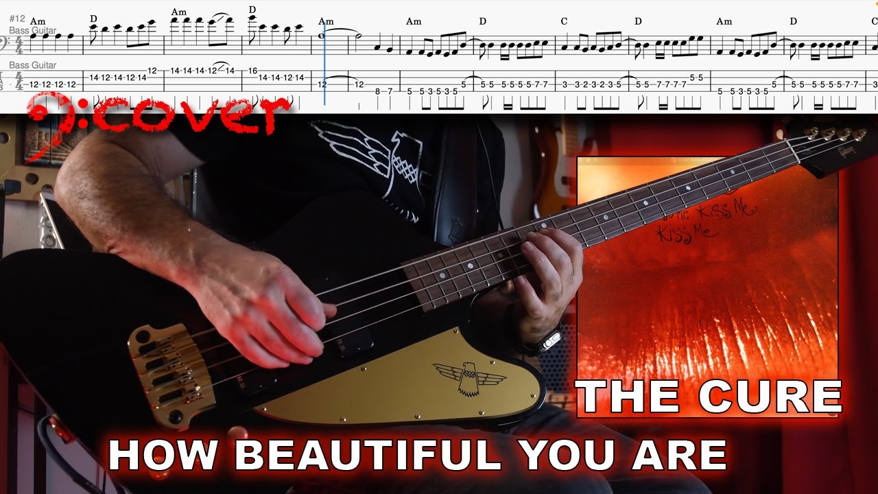 The Cure – How Beautiful You Are | Bass Cover with Tabs (4K)