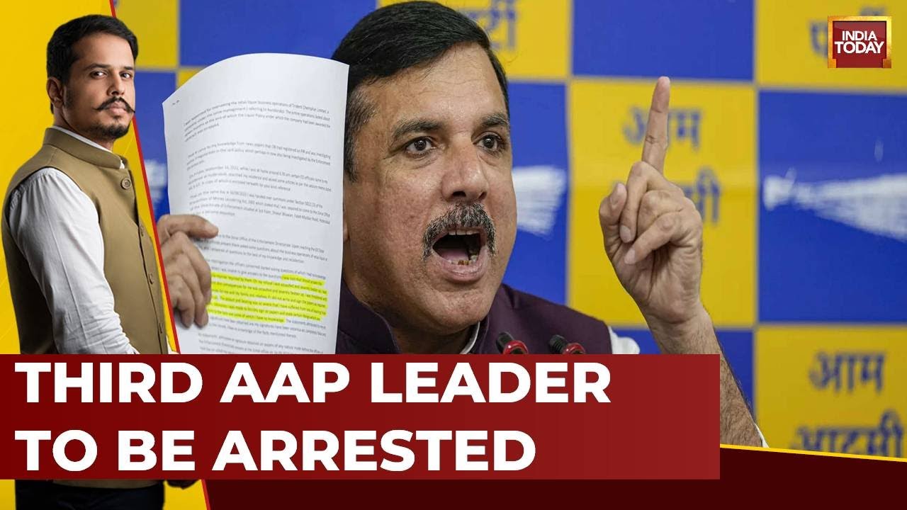 AAP's Sanjay Singh Arrested By Enforcement Directorate After 10-Hour Questioning
