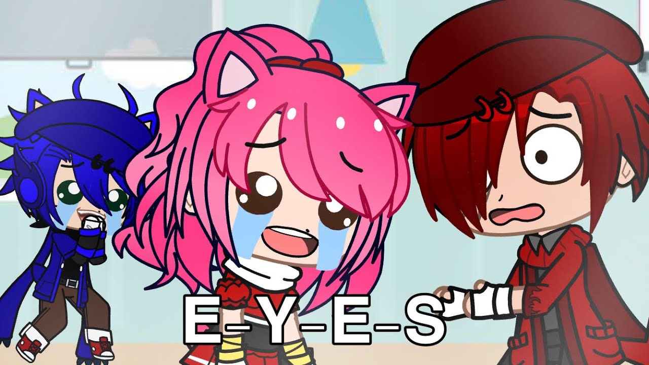 What does E-Y-E-S  spell || Gacha club || Skit ||
