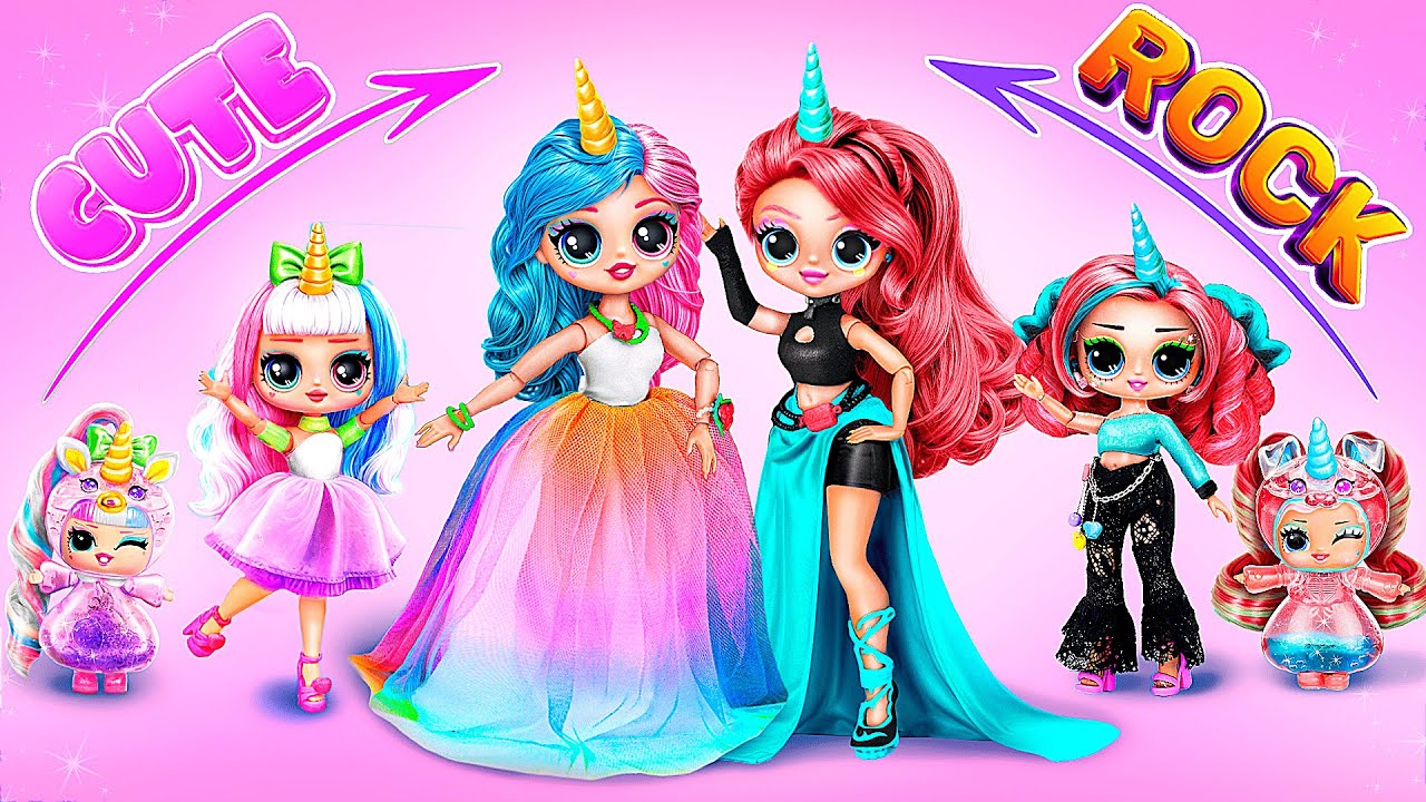 Les Soeurs Cute Et Rock Grandissent ! L.O.L Surprise Unicorns