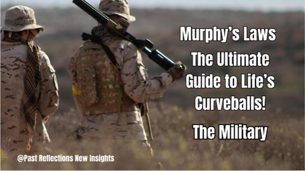 Murphy's Laws Murphy's Military Laws #military #armylife #army