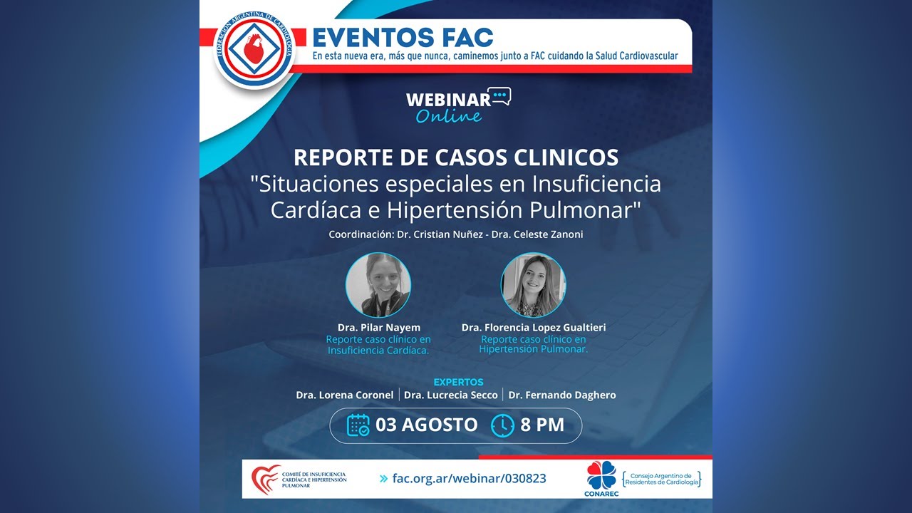 Reporte de Casos Clínicos: Situaciones especiales en Insuficiencia Cardíaca e Hipertensión Pulmonar