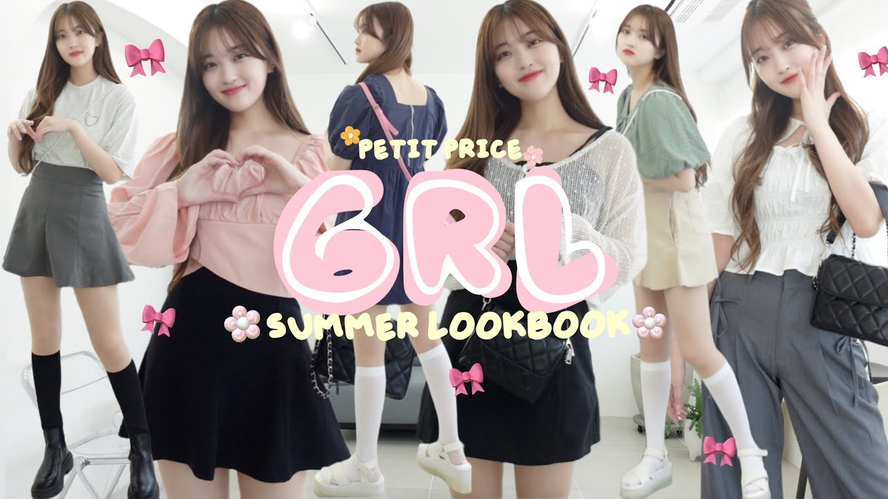 GRL購入品でLOOKBOOK🍒夏服可愛いすぎぃい^_-♡ 【165cm/56kg】