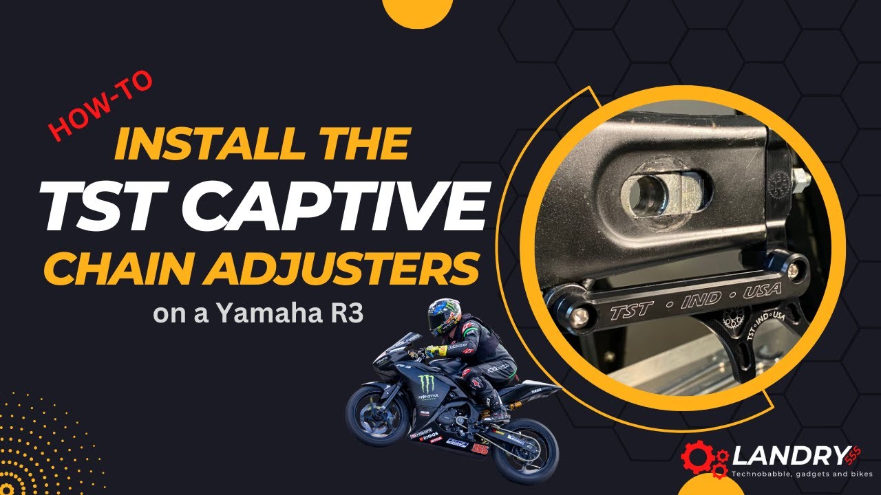 HOW-TO: Install the TST Captive Chain Adjusters on a Yamaha R3