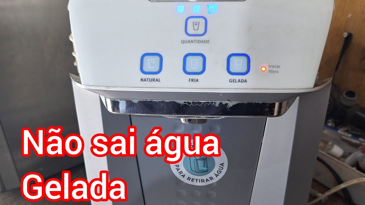 Purificador PA21G Electrolux n&atilde;o sai &aacute;gua gelada