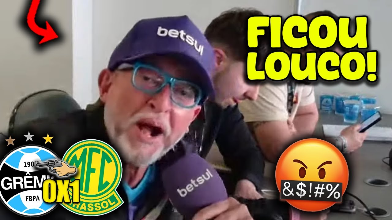 REA&Ccedil;&Otilde;ES do FARID no APITO FINAL DE GR&Ecirc;MIO 0X1 MIRASSOL - BRASILEIR&Atilde;O 2025 - REACT