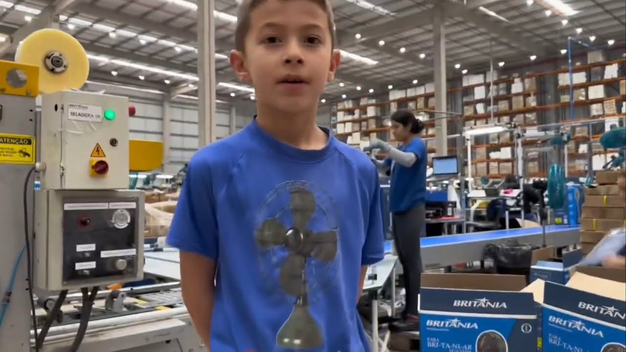 Fábrica da BRITÂNIA, ventiladores da LEROY MERLIN e mais 30 minutos de vídeo!! #fan #kipasmurah