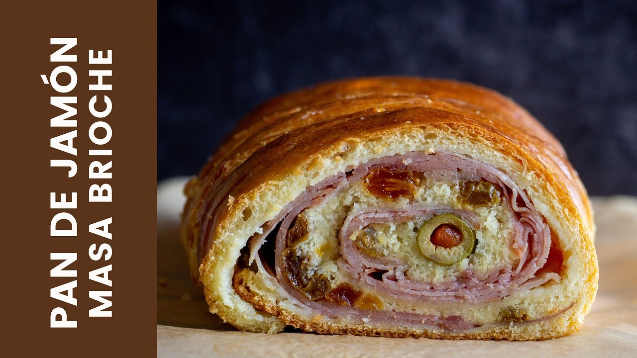 El secreto para un pan de jamón perfecto con masa de brioche