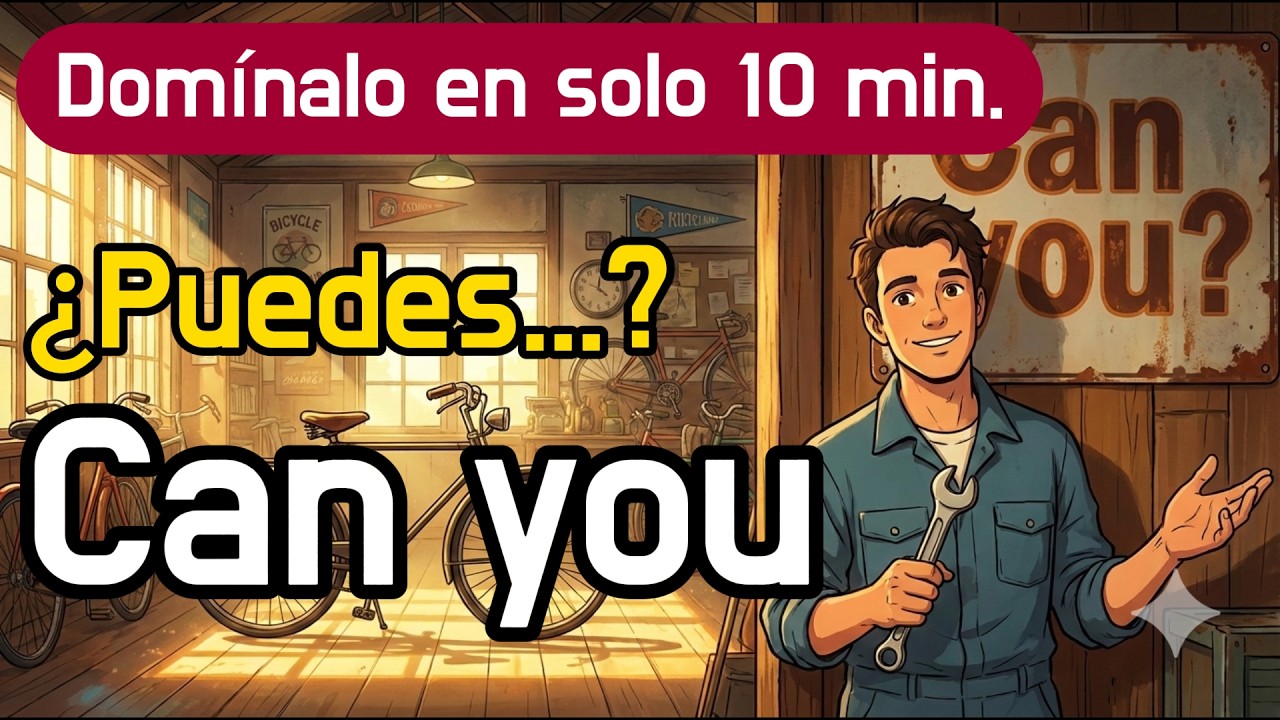 Habla más largo con 'Can you' - Deja de ser principiante con patrones en cadena