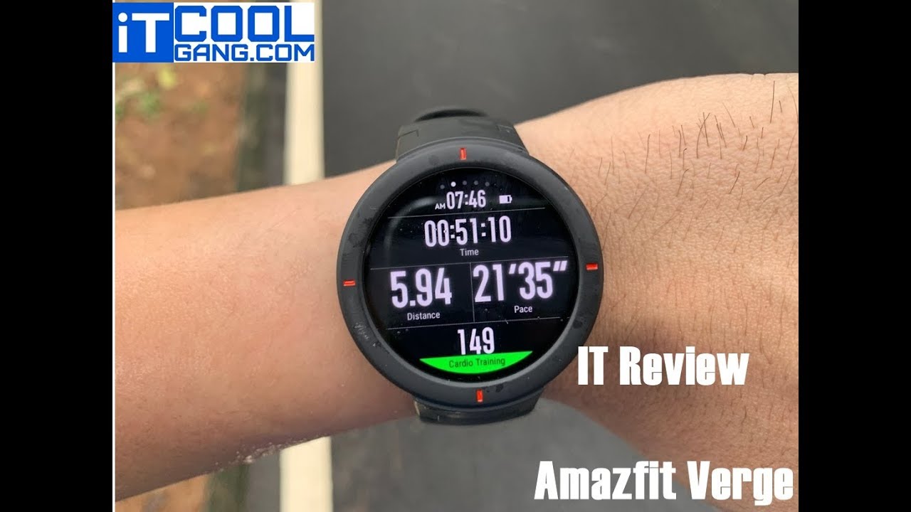 IT Review : ลองใช้ Amazfit Verge นาฬิกาสุดฉลาดราคา 5,990 บาท