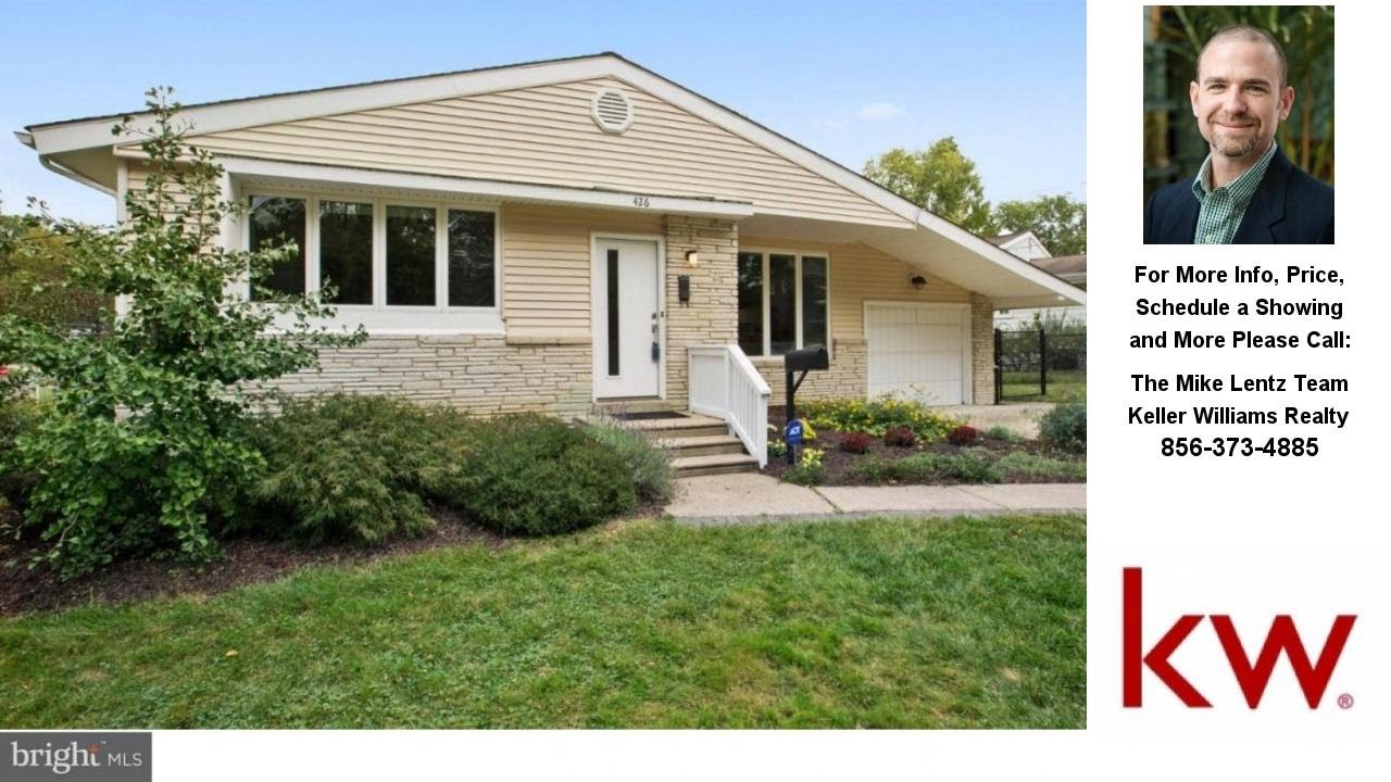 426 FIRESIDE LANE, CHERRY HILL, NJ Presented by The Mike Lentz Team.
