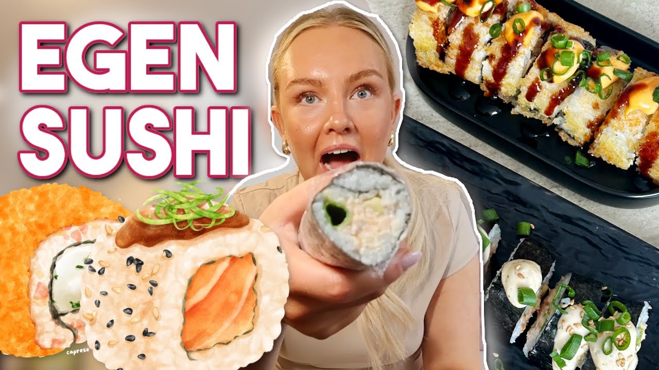 GÖR EGEN SUSHI + MUKBANG