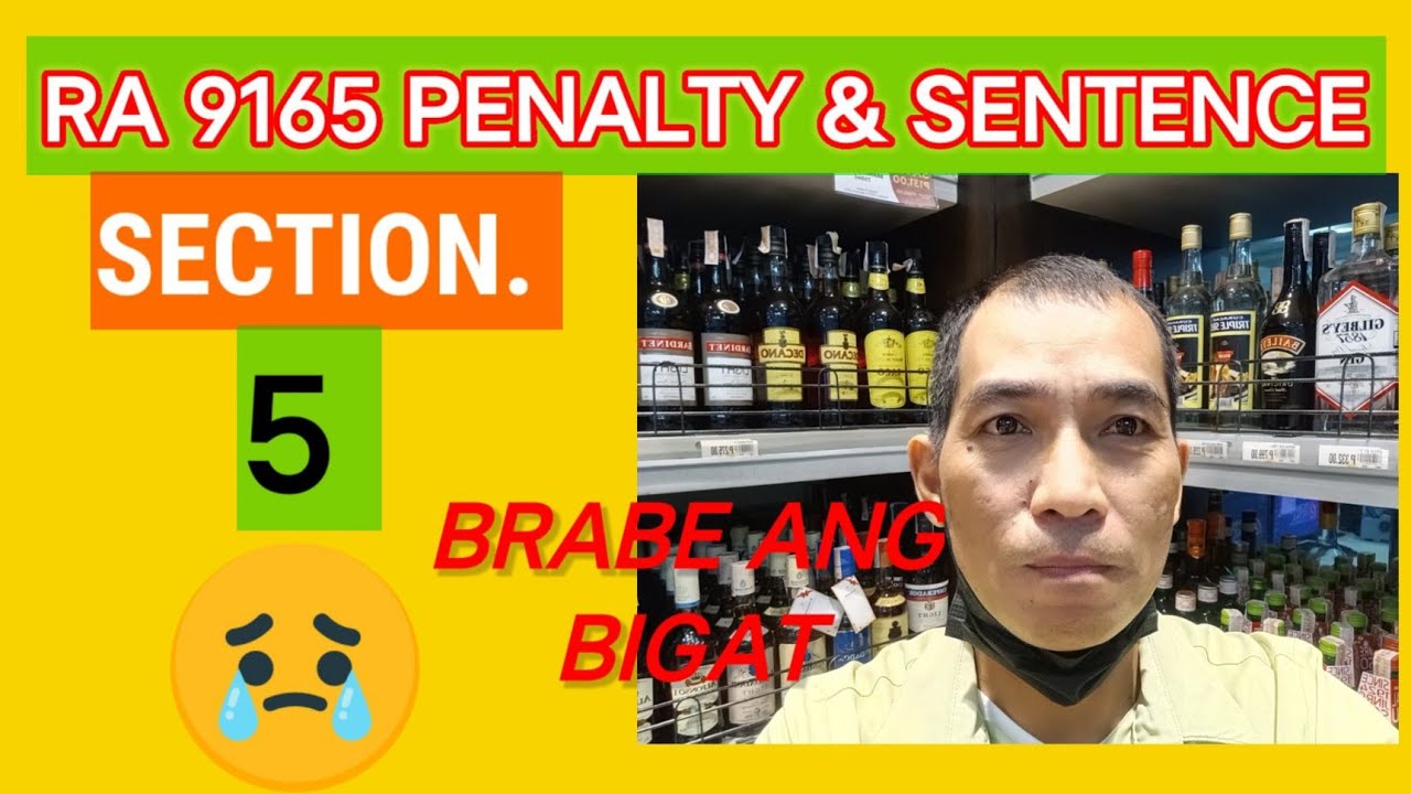 RA 9165 DENGEROUS DRUG ACT 2002 SECTION 5