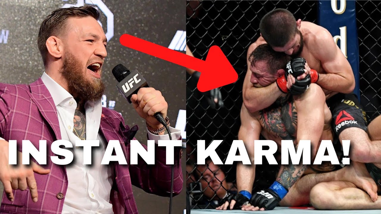 INSTANT KARMA IN UFC (Cocky Fighters Getting Humbled and KO'd)