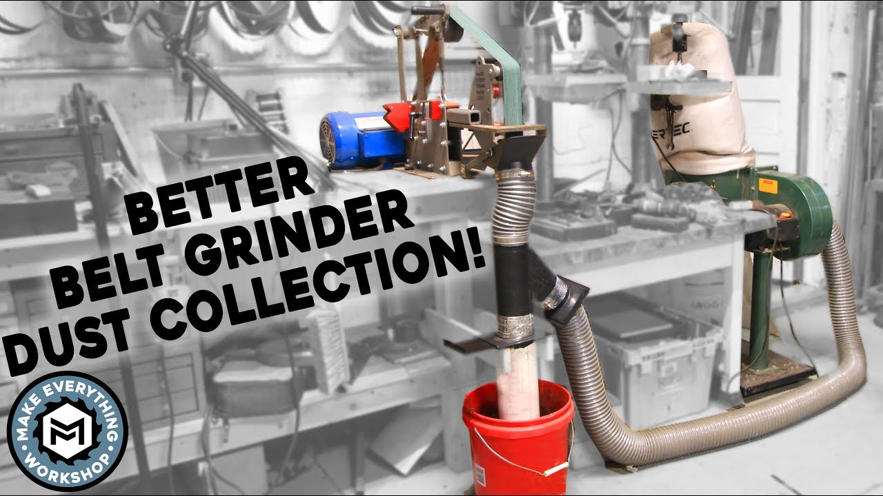 Better Belt Grinder Dust Collection (Water & Vacuum)