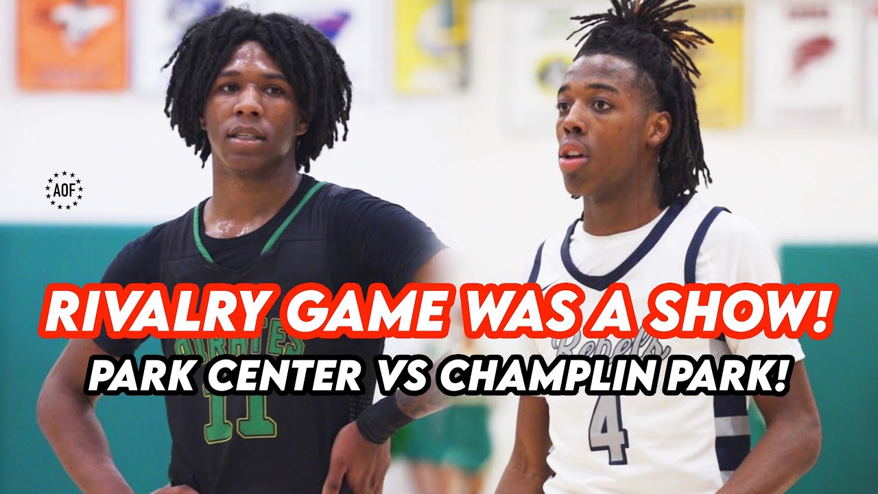 Rivalry Game Brought The Energy!! Park Center vs Champlin Park!