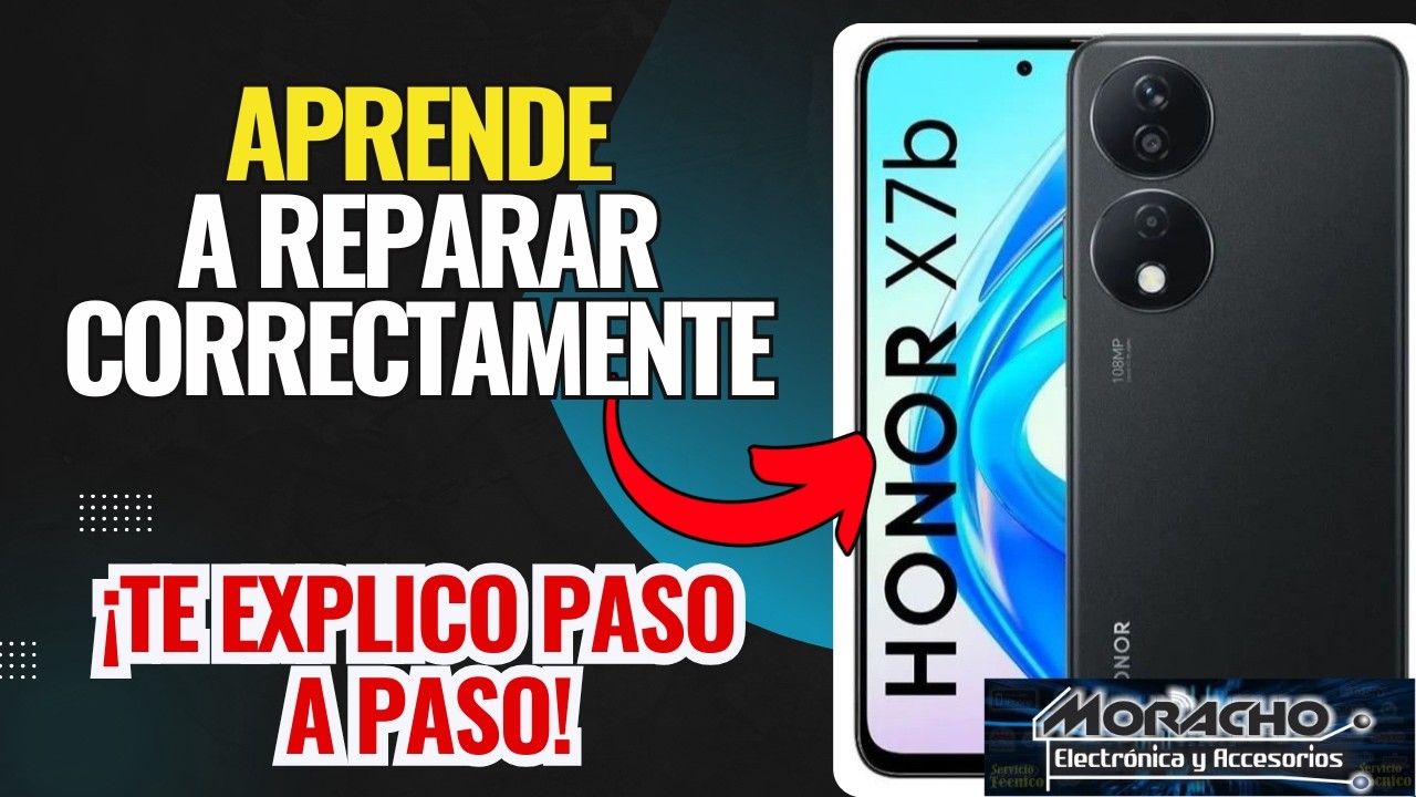 Cambio de Pantalla HONOR X7B / Como DESTAPAR - Tutorial